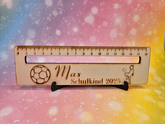 Personalisierte Lesehilfe aus 4 mm Pappelsperrholz – Perfekt für Grundschüler