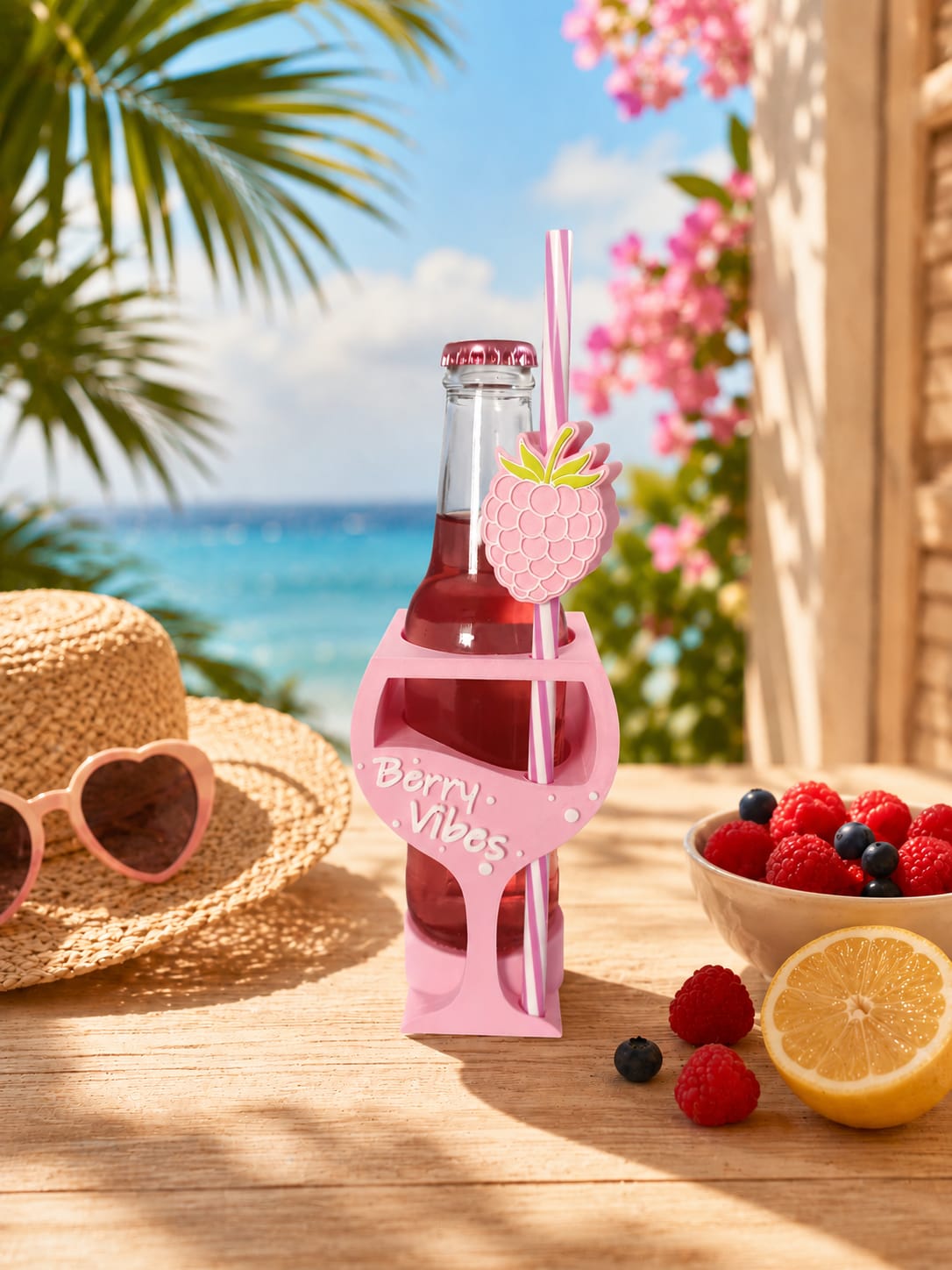 Vibe-Glass Flaschenhalter „Summer Edition“