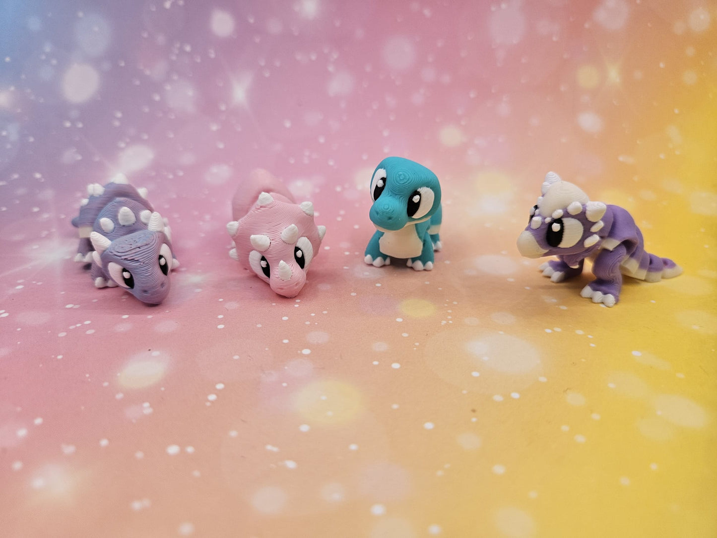 3D-gedrucktes Diorama „Dino Gehege“