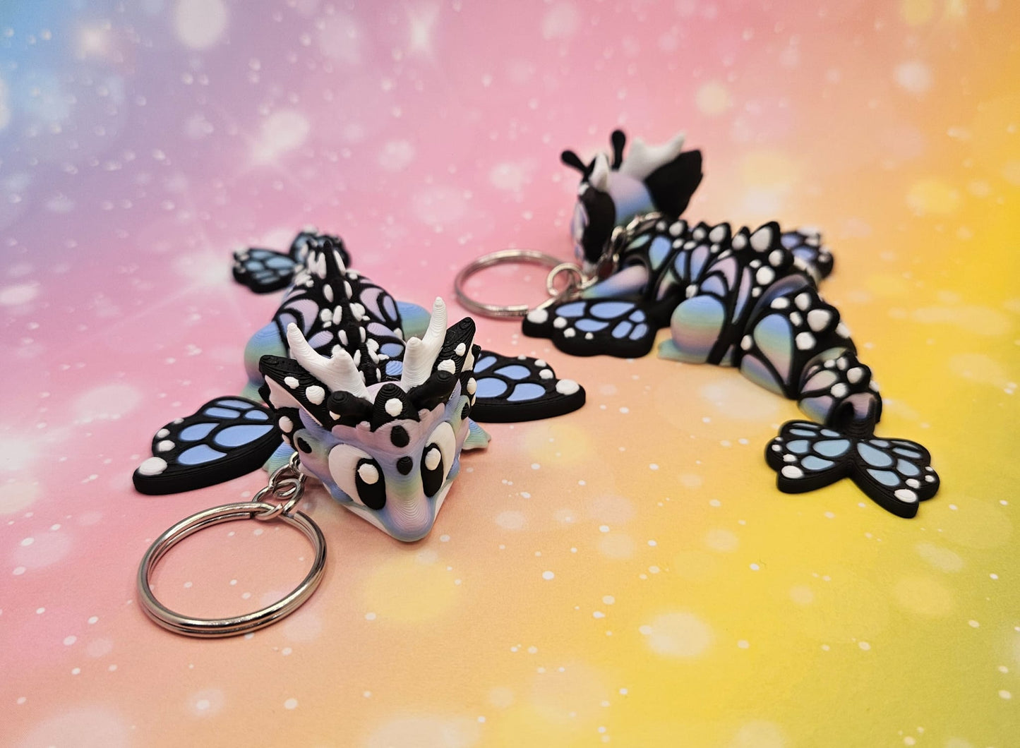 Flexi-Drache "Schmetterlingsdrachen" als Schlüsselanhänger