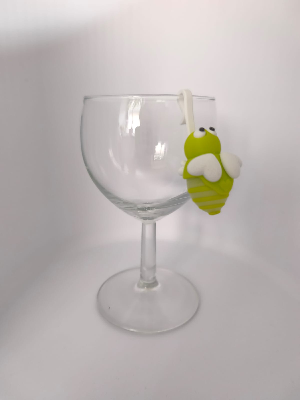 Glühwürmchen „Irmchen“ Glasmarkierer – 3D-gedruckter LED-Halter für Glasränder
